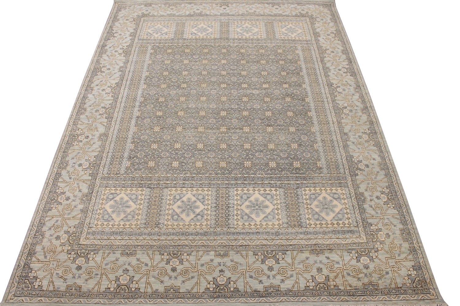 9x12 Heriz/Serapi Hand Knotted Wool Area Rug - MR028600