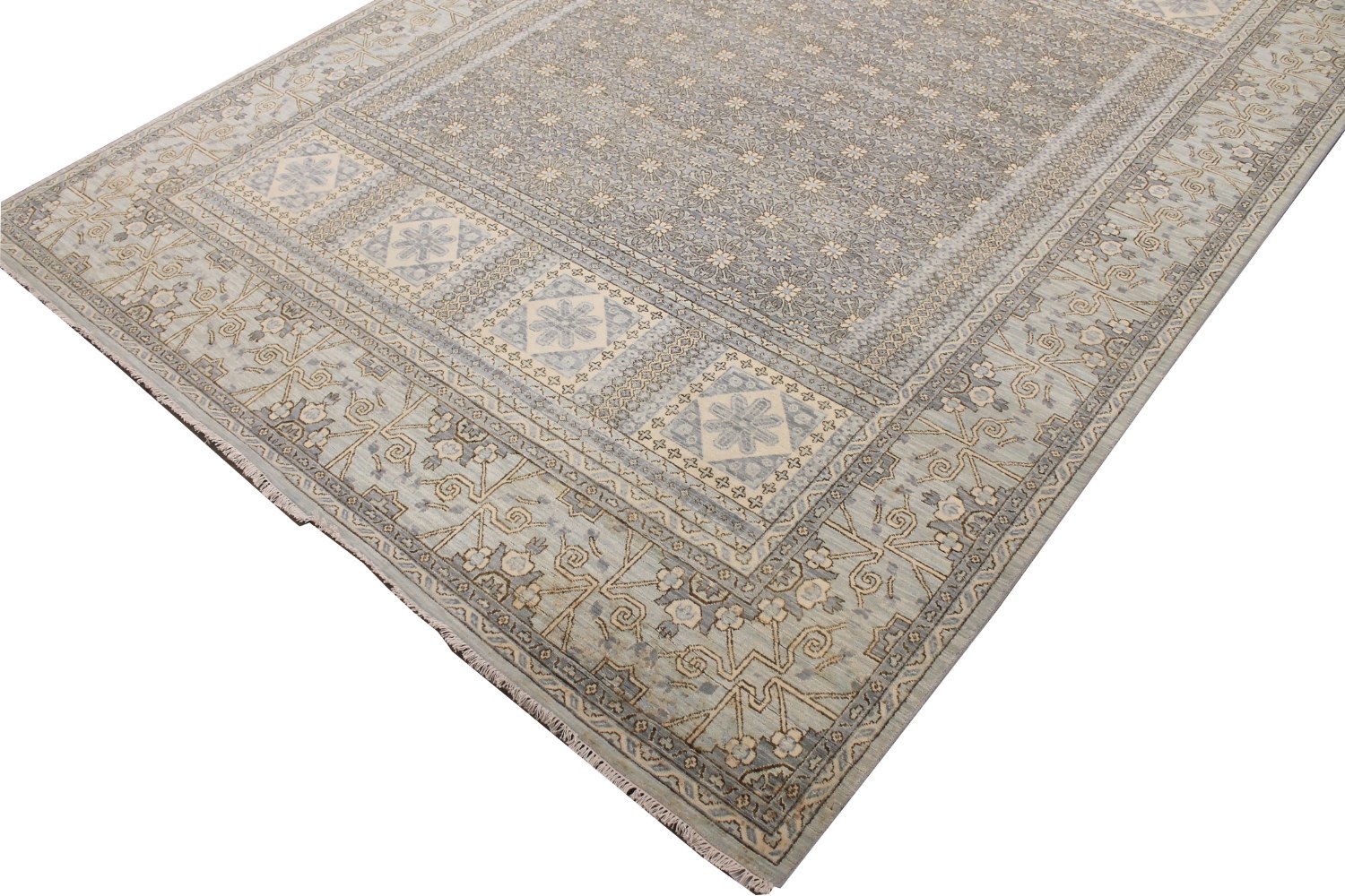 9x12 Heriz/Serapi Hand Knotted Wool Area Rug - MR028600