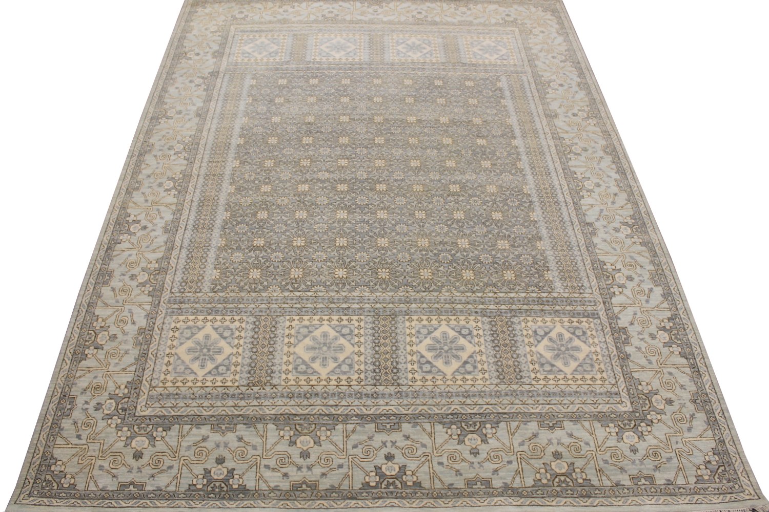 9x12 Heriz/Serapi Hand Knotted Wool Area Rug - MR028600