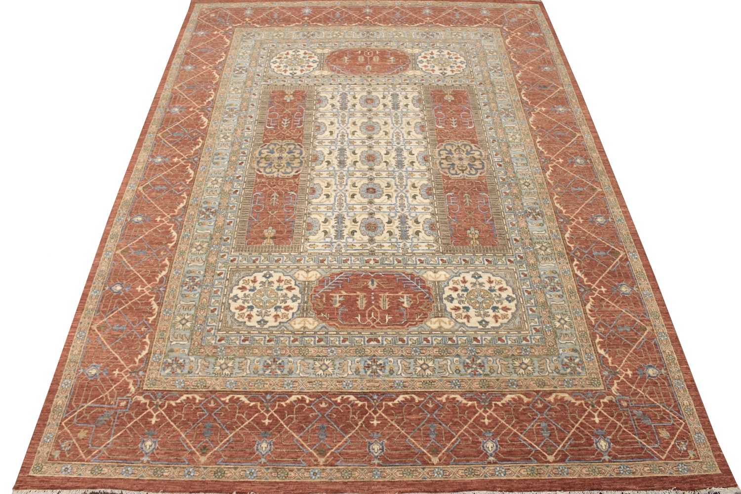 9x12 Heriz/Serapi Hand Knotted Wool Area Rug - MR028601