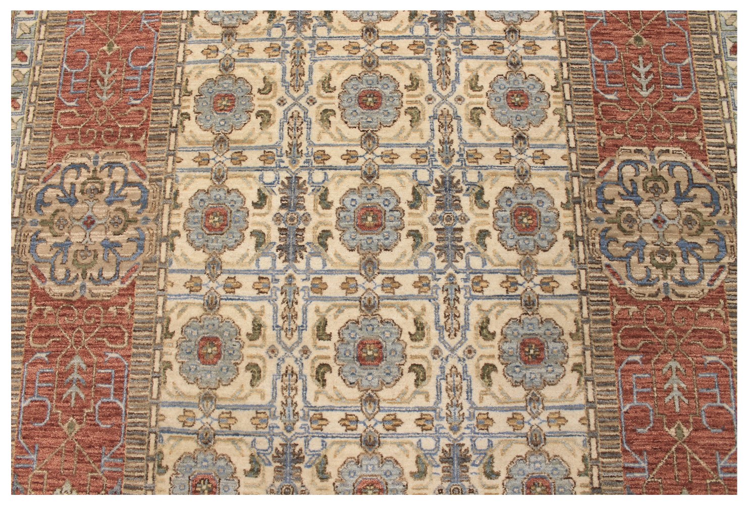 10x14 Heriz/Serapi Hand Knotted Wool Area Rug - MR028602