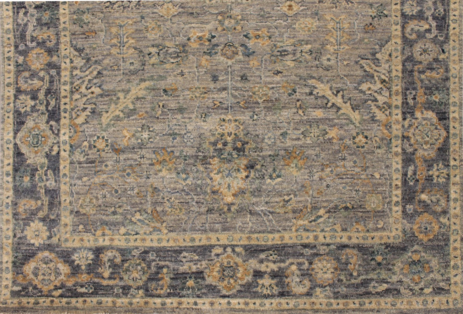 4x6 Traditional Hand Knotted Wool Area Rug - MR028608