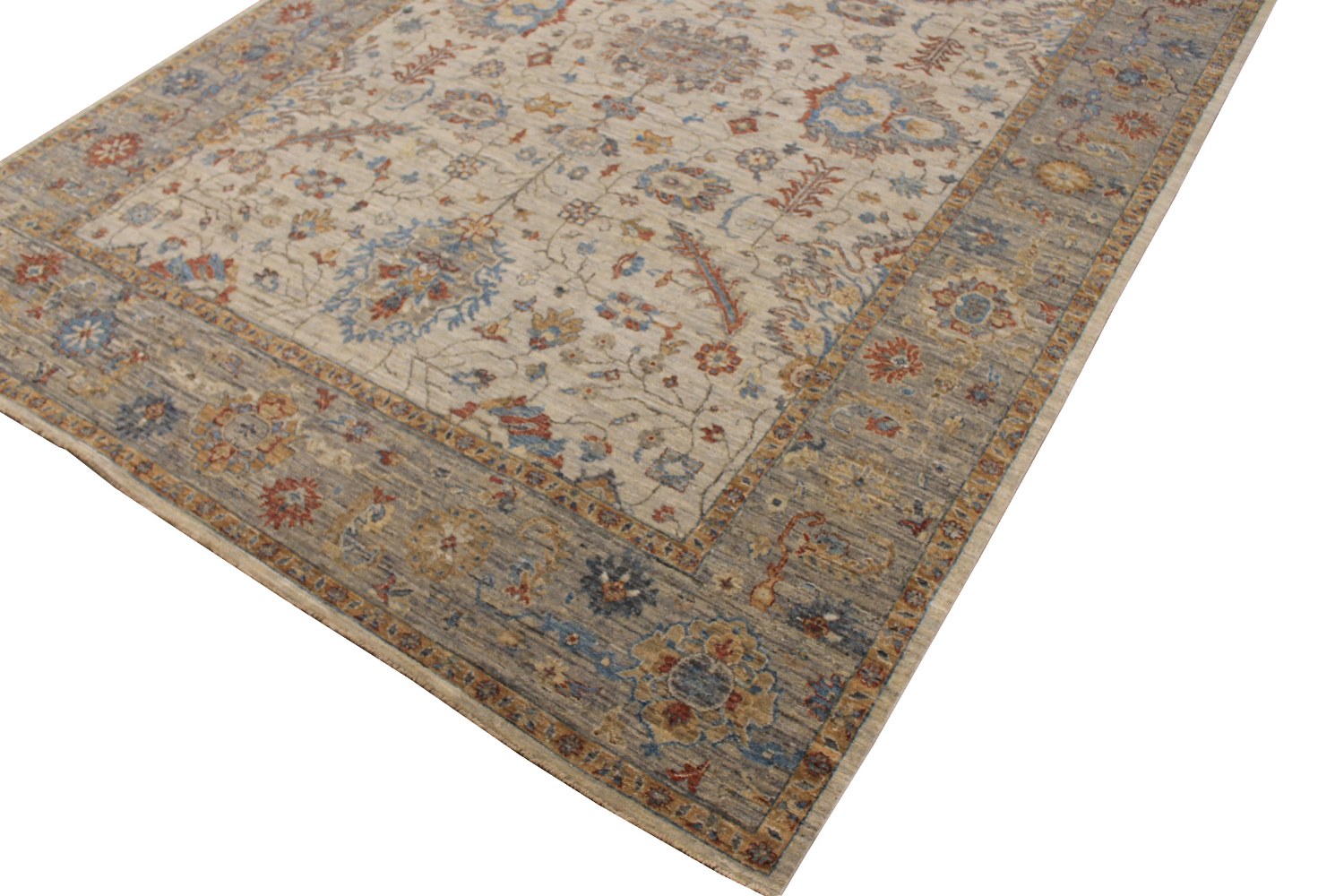 9x12 Traditional Hand Knotted Wool Area Rug - MR028610