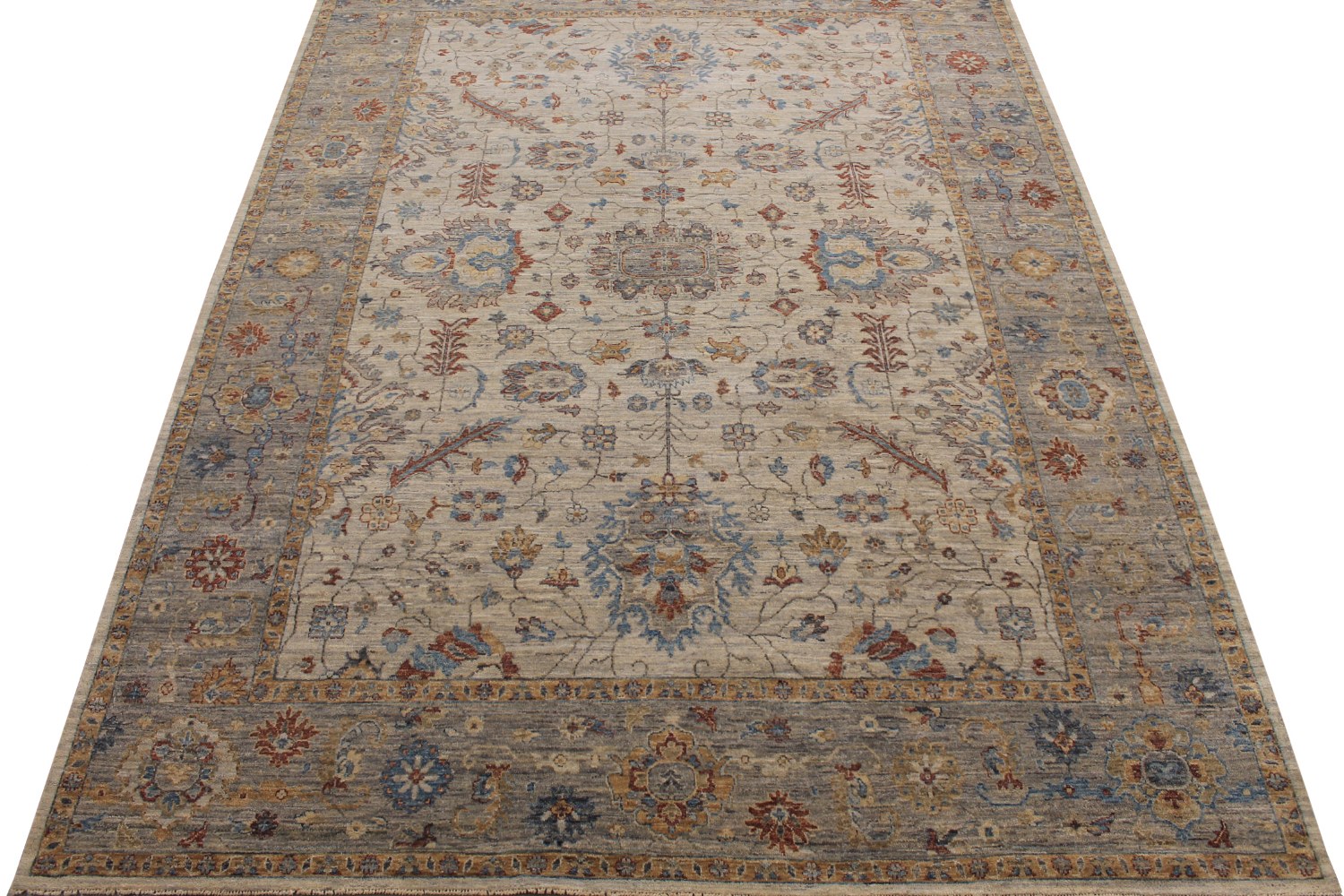 9x12 Traditional Hand Knotted Wool Area Rug - MR028610