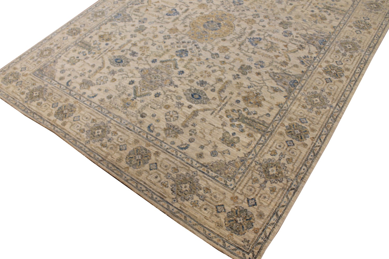 8x10 Traditional Hand Knotted Wool Area Rug - MR028616