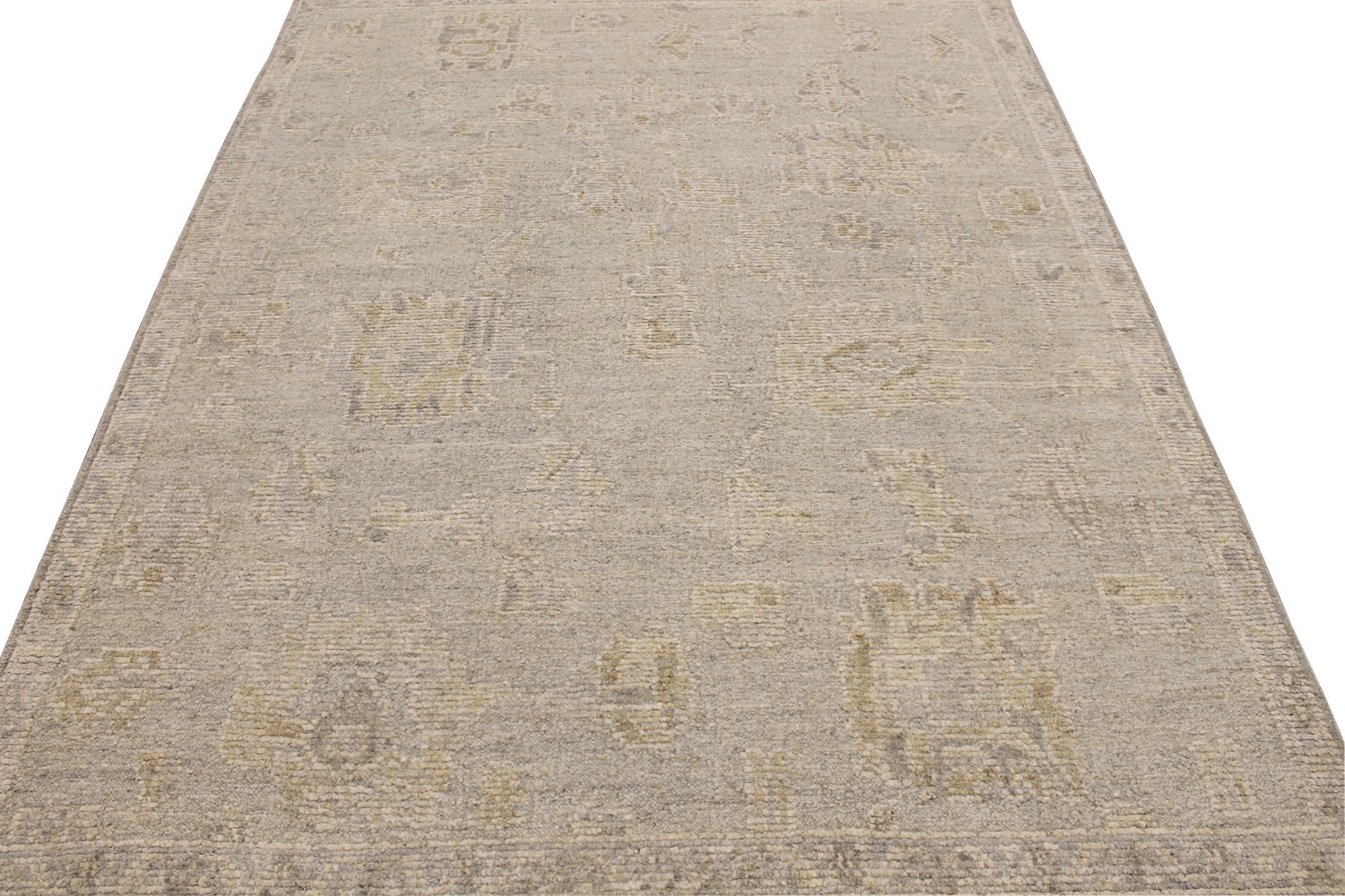 9x12 Oushak Hand Knotted Wool Area Rug - MR028642