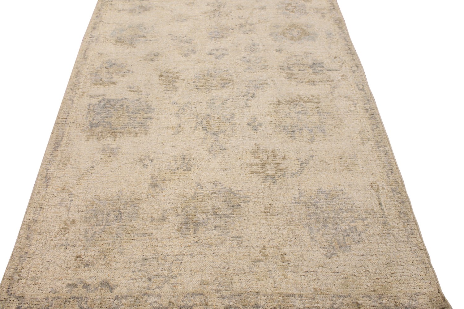 6x9 Oushak Hand Knotted Wool Area Rug - MR028644