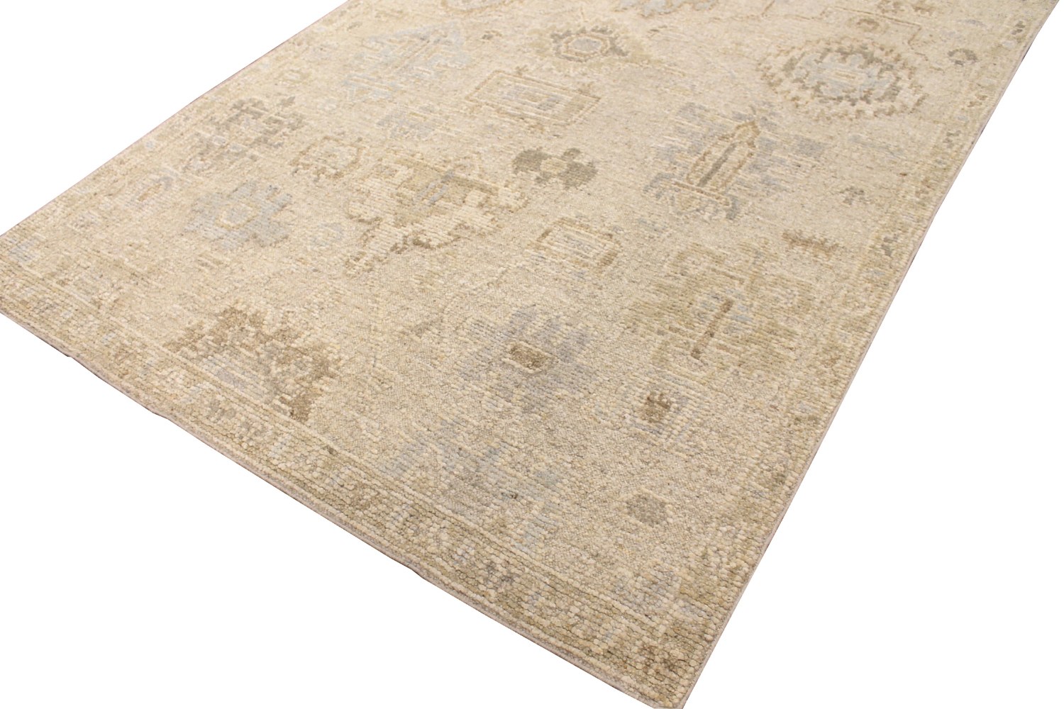 8x10 Oushak Hand Knotted Wool Area Rug - MR028648