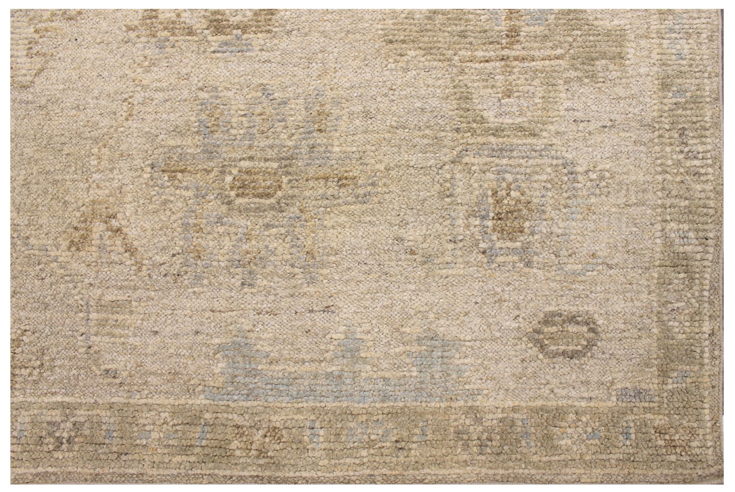 9x12 Oushak Hand Knotted Wool Area Rug - MR028649