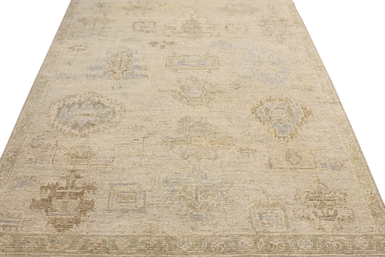 9x12 Oushak Hand Knotted Wool Area Rug - MR028649