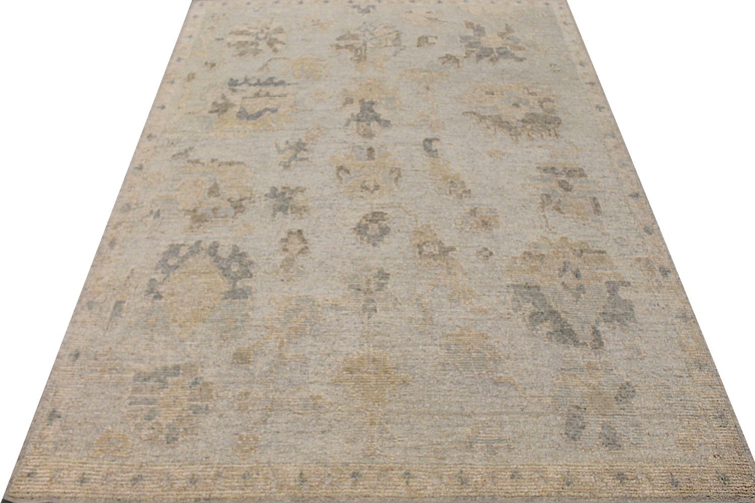 9x12 Oushak Hand Knotted Wool Area Rug - MR028652