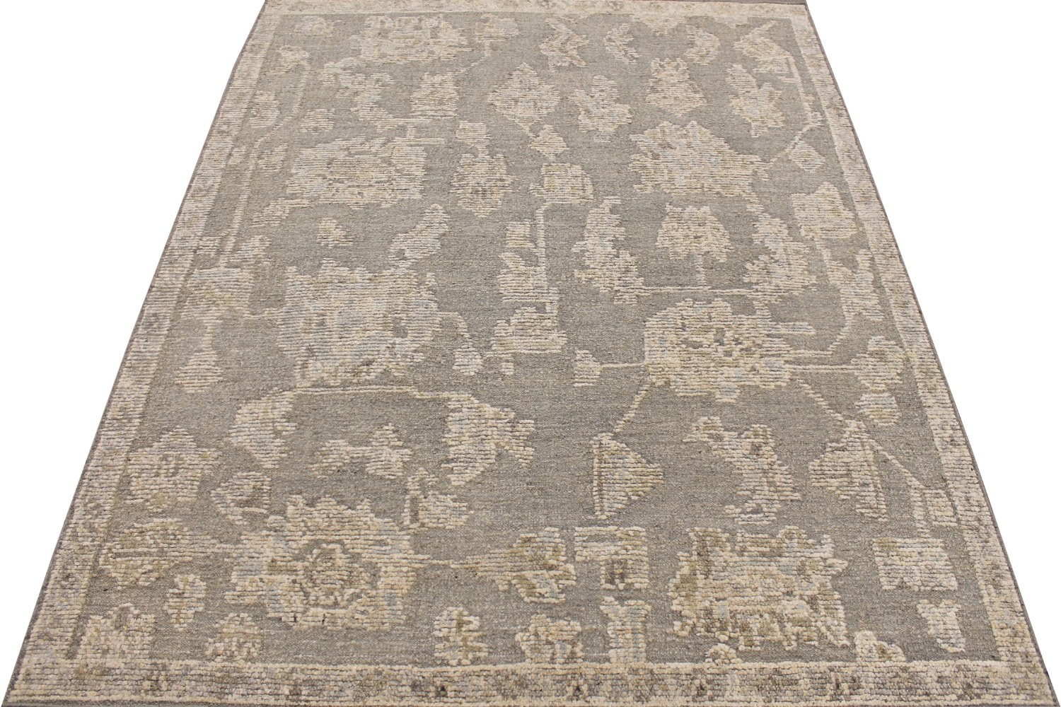 8x10 Oushak Hand Knotted Wool Area Rug - MR028654