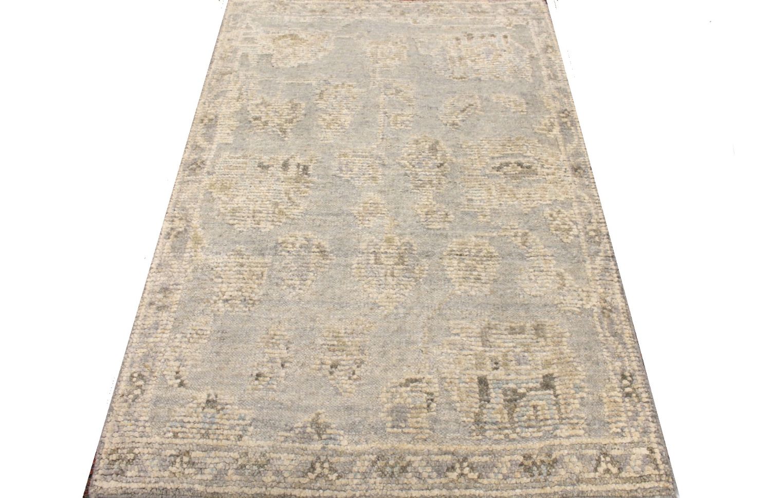4x6 Oushak Hand Knotted Wool Area Rug - MR028659