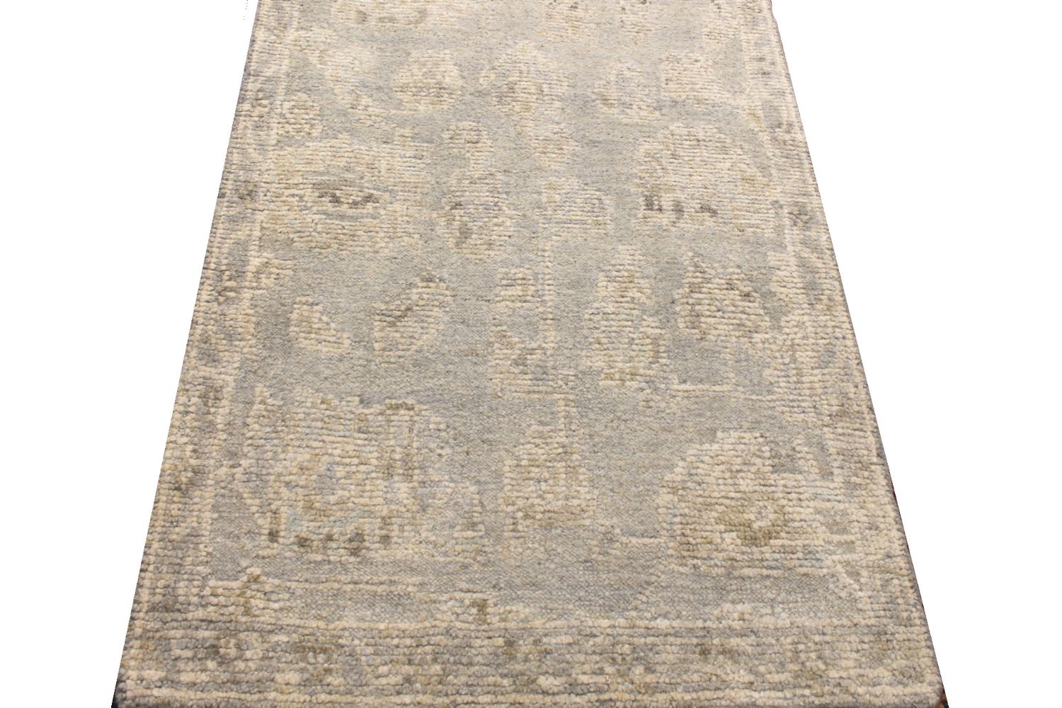 4x6 Oushak Hand Knotted Wool Area Rug - MR028659
