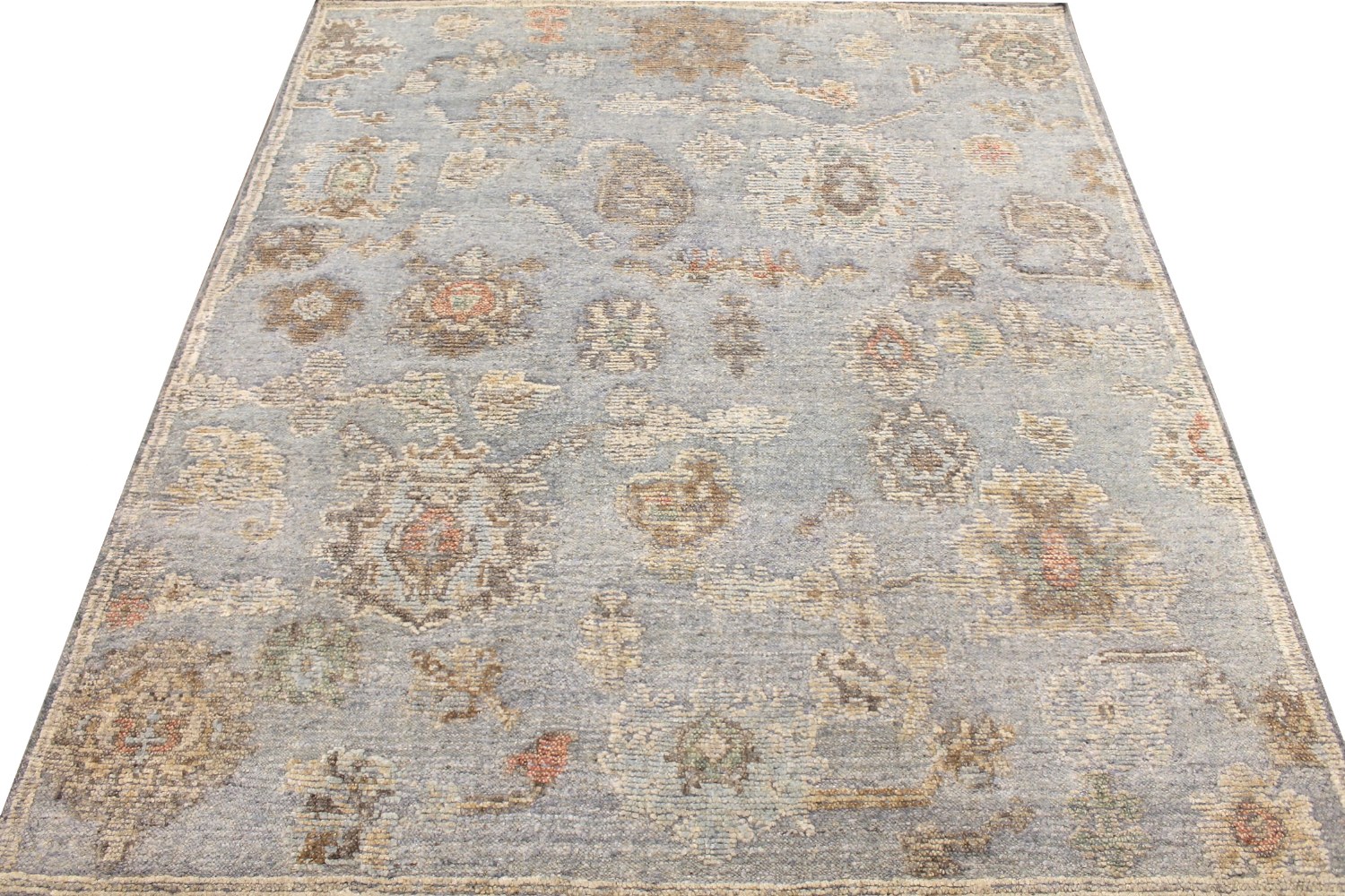 8x10 Oushak Hand Knotted Wool Area Rug - MR028660