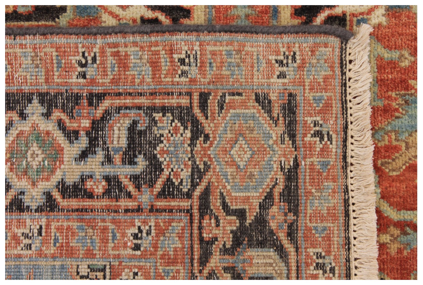 6x9 Heriz/Serapi Hand Knotted Wool Area Rug - MR028663