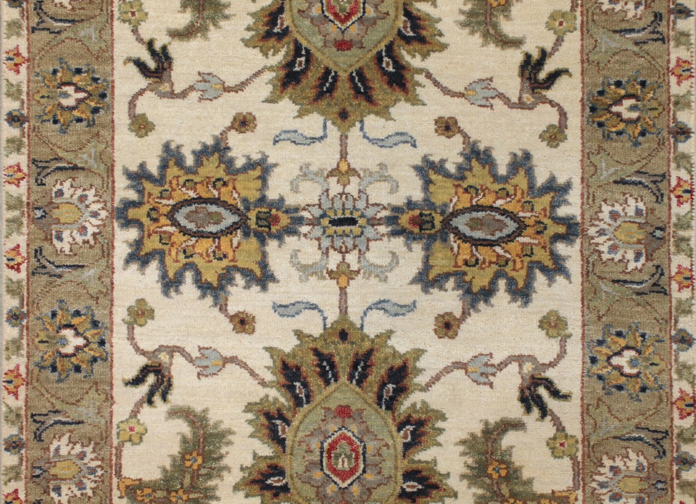 10 ft. Runner Traditional Hand Knotted Wool Area Rug - MR028730