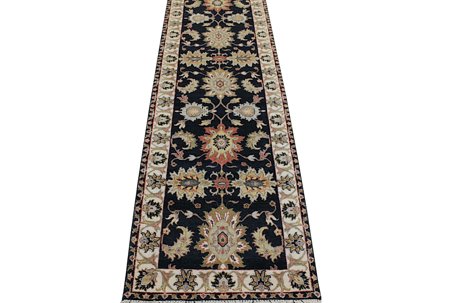 10 ft. Runner Traditional Hand Knotted Wool Area Rug - MR028736