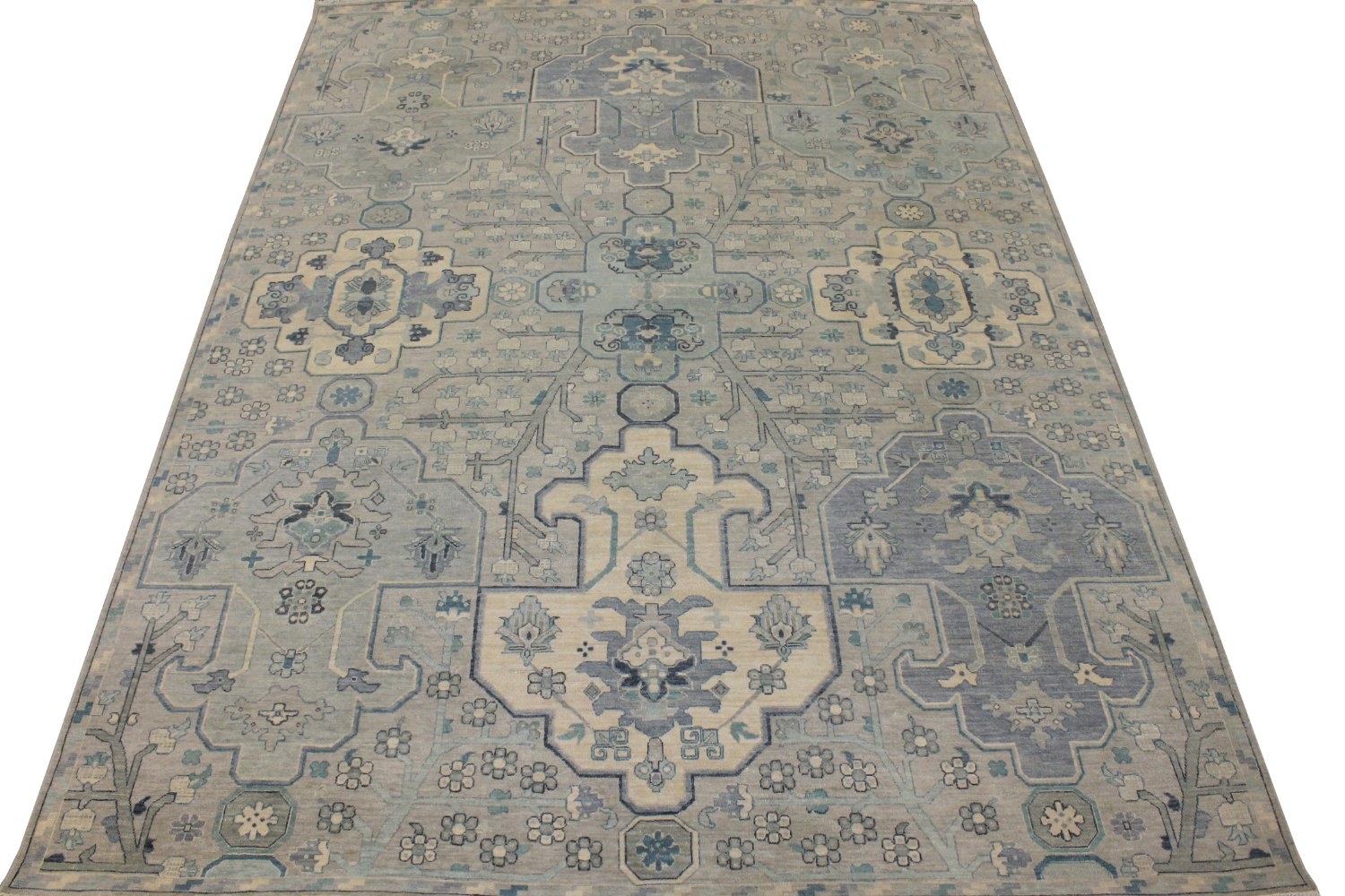 9x12 Traditional Hand Knotted Wool Area Rug - MR028754