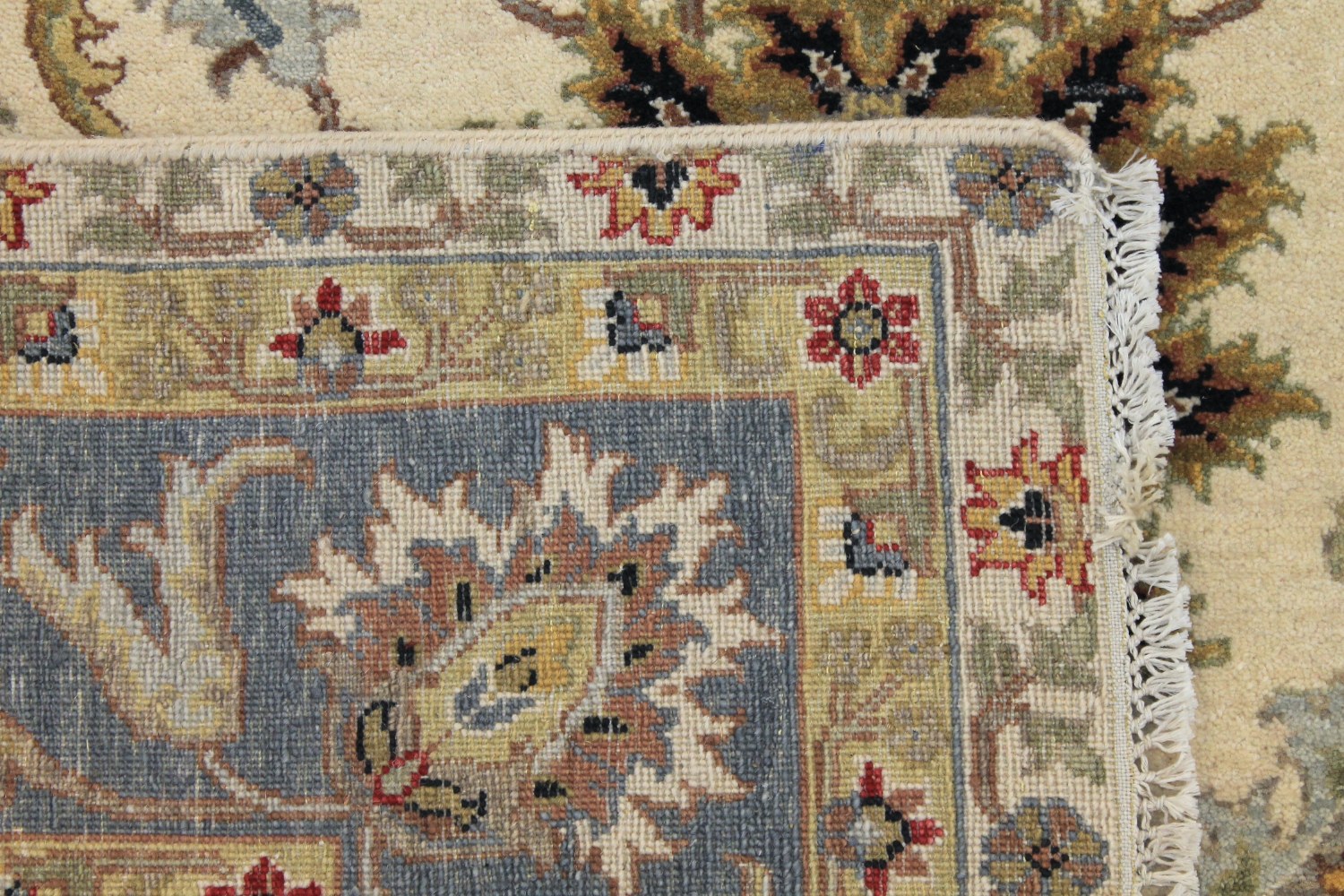 6x9 Traditional Hand Knotted Wool Area Rug - MR028756