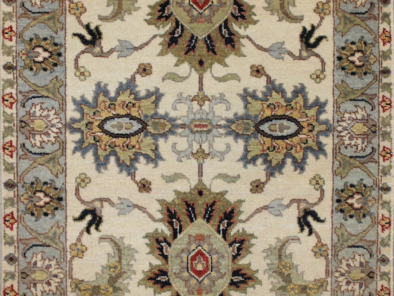 10 ft. Runner Traditional Hand Knotted Wool Area Rug - MR028759