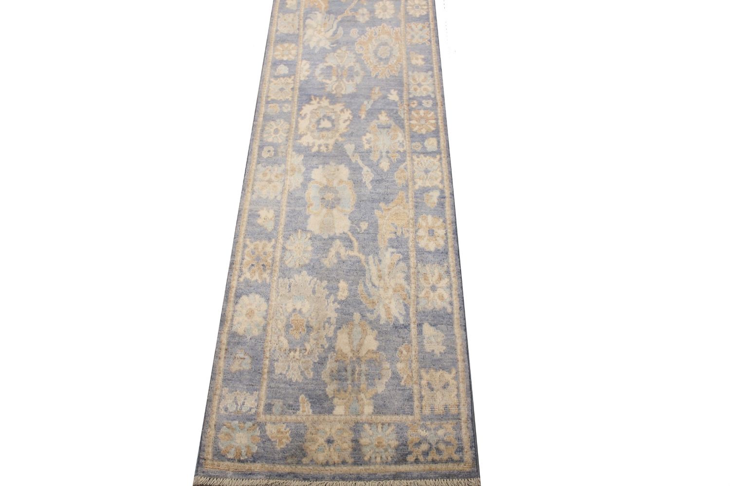 8 ft. Runner  Hand Knotted Wool Area Rug - MR028798
