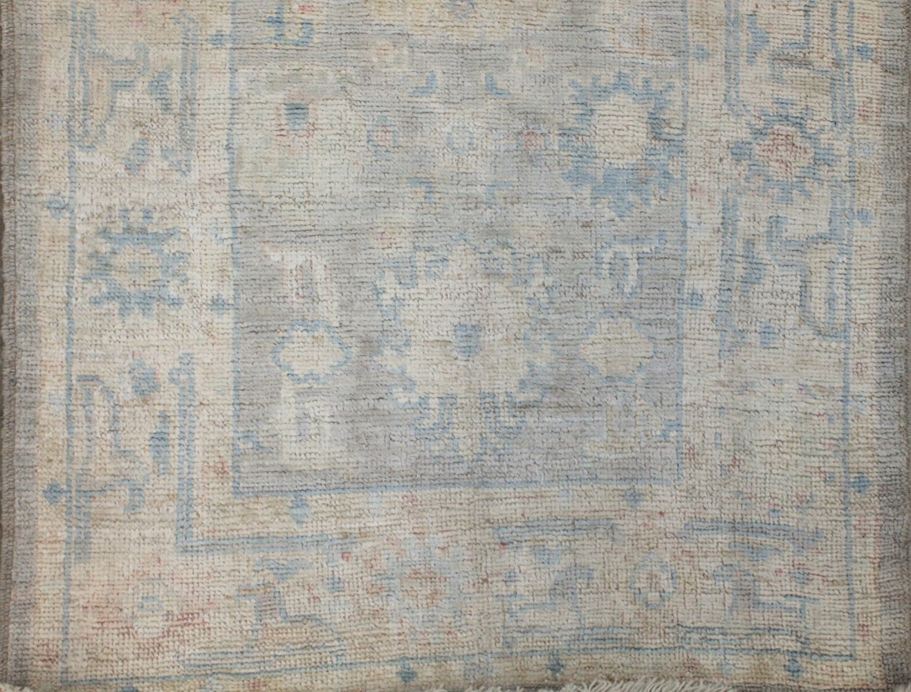 8 ft. Runner Oushak Hand Knotted Wool Area Rug - MR028800