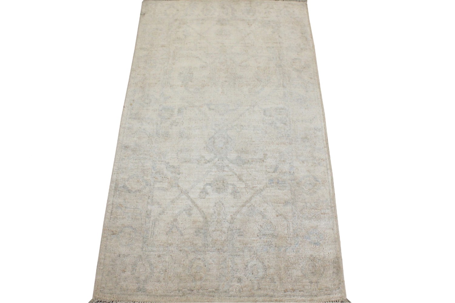 3x5 Oushak Hand Knotted Wool Area Rug - MR028813