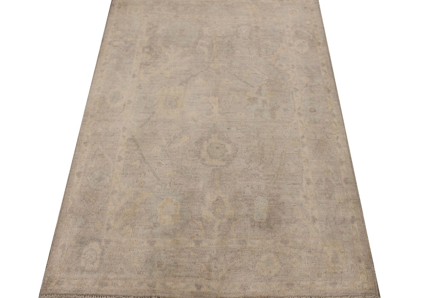 4x6  Hand Knotted Wool Area Rug - MR028823