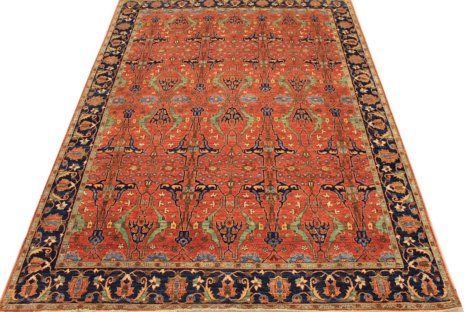 9x12 Aryana & Antique Revivals Hand Knotted Wool Area Rug - MR028852