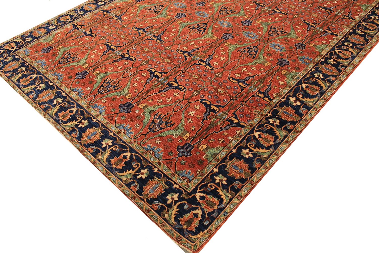 9x12 Aryana & Antique Revivals Hand Knotted Wool Area Rug - MR028852