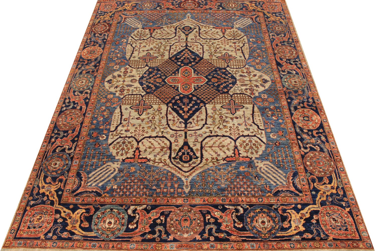 9x12 Aryana & Antique Revivals Hand Knotted Wool Area Rug - MR028854