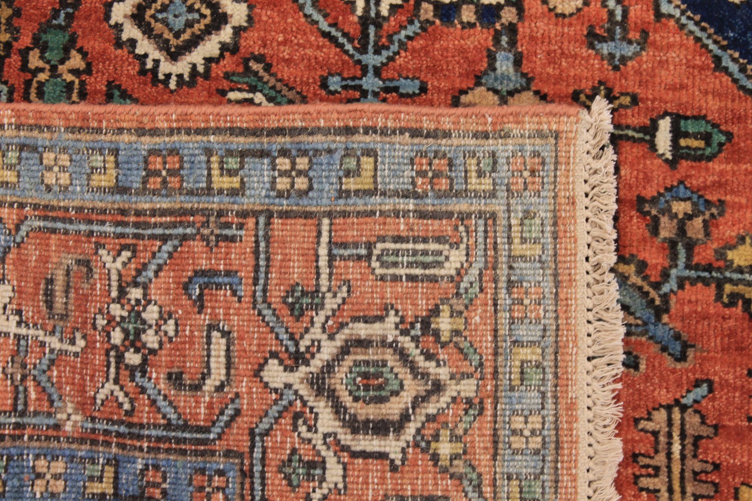 6x9 Heriz/Serapi Hand Knotted Wool Area Rug - MR028893
