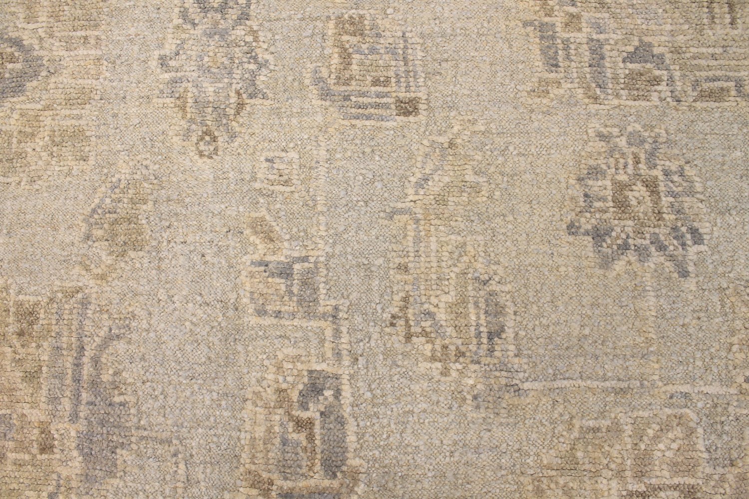 9x12 Oushak Hand Knotted Wool Area Rug - MR028901