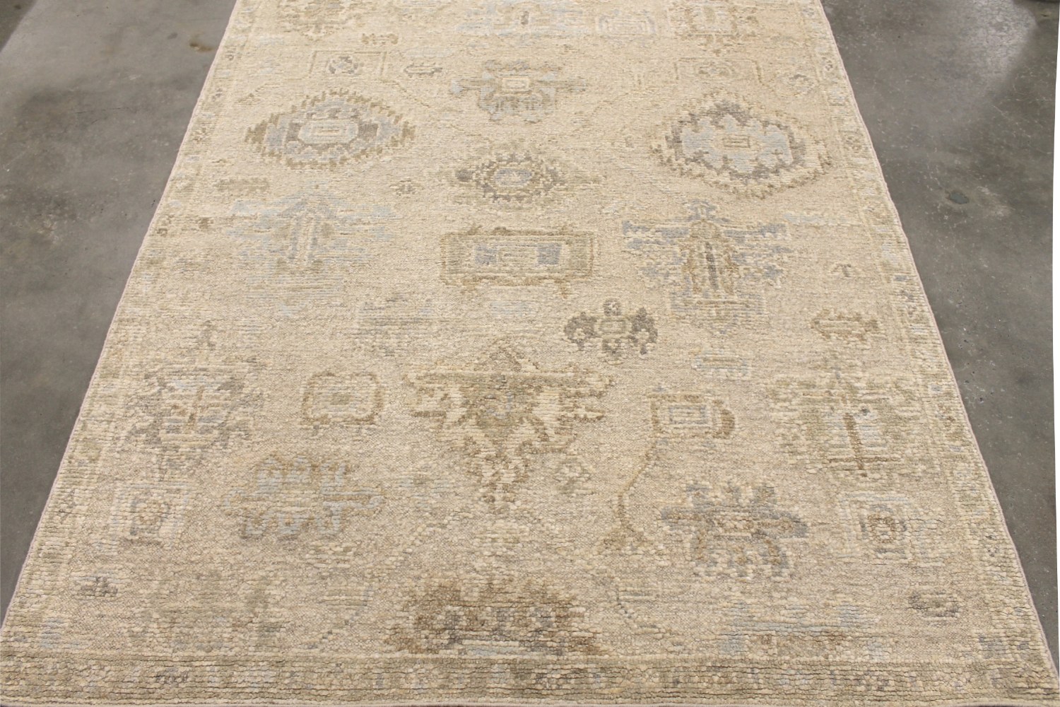 8x10 Oushak Hand Knotted Wool Area Rug - MR028903