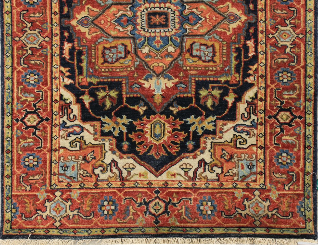 10 ft. Runner Heriz/Serapi Hand Knotted Wool Area Rug - MR028919