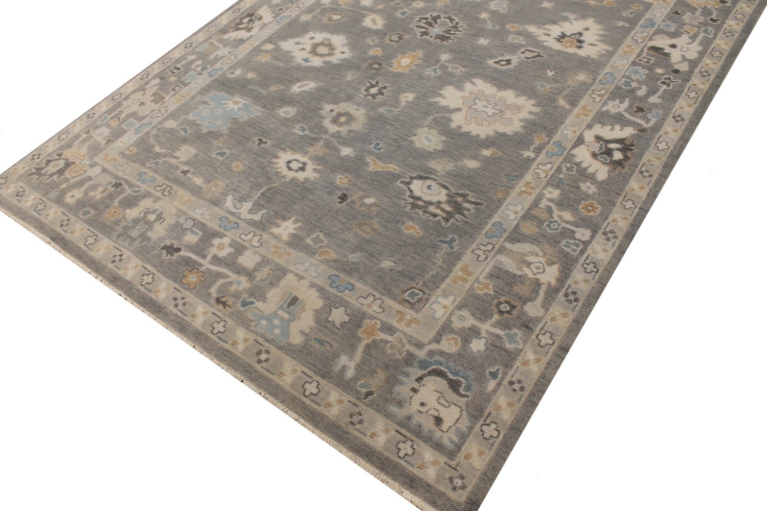 8x10 Oushak Hand Knotted Wool Area Rug - MR028922