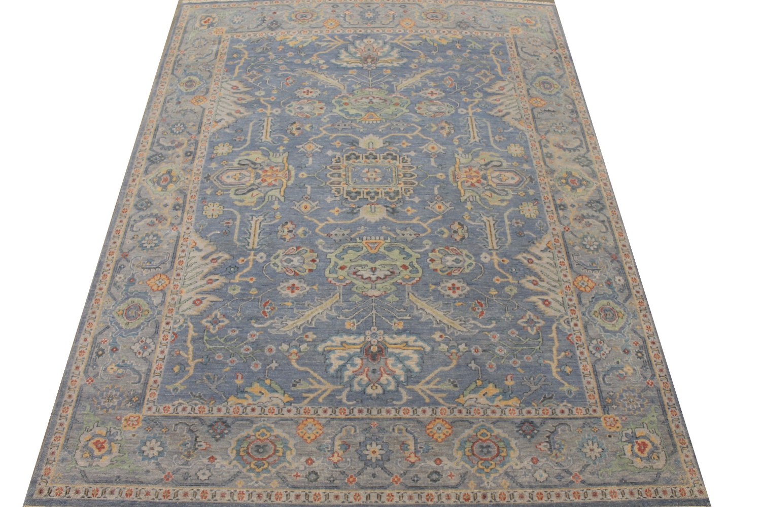 8x10 Oushak Hand Knotted Wool Area Rug - MR028939
