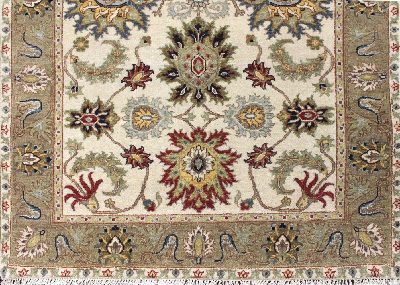 4x6 Traditional Hand Knotted Wool Area Rug - MR028969