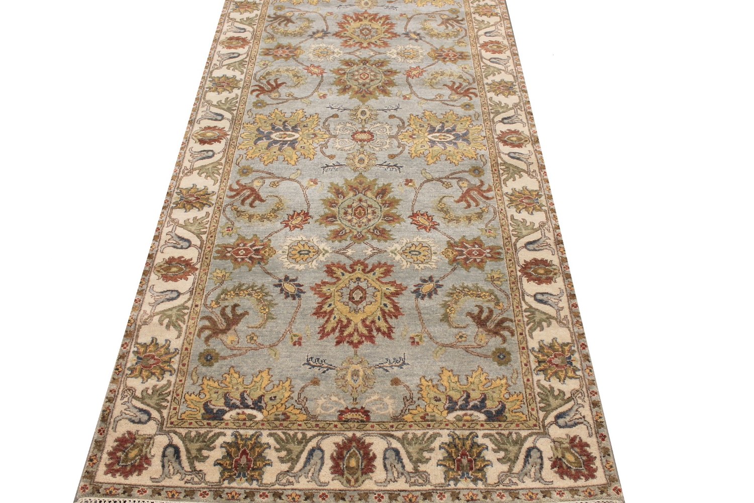 Wide Runner Traditional Hand Knotted Wool Area Rug - MR028983