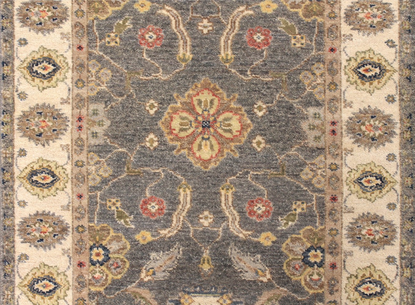 10 ft. Runner Traditional Hand Knotted Wool Area Rug - MR028996