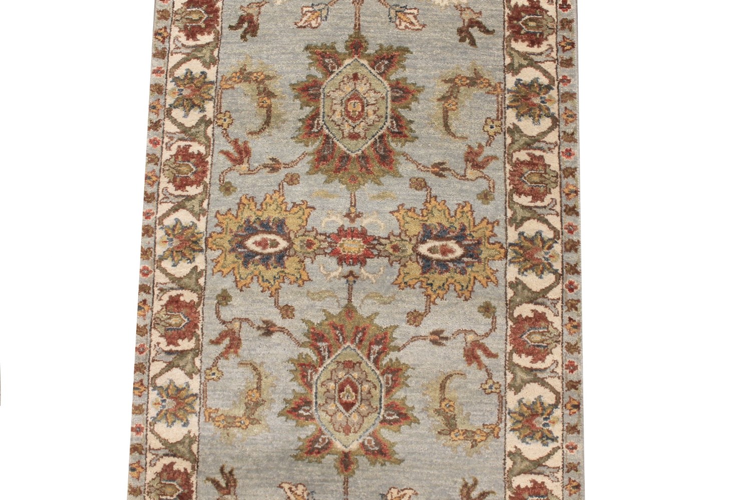 13 ft. & Longer Runner Traditional Hand Knotted Wool Area Rug - MR029007