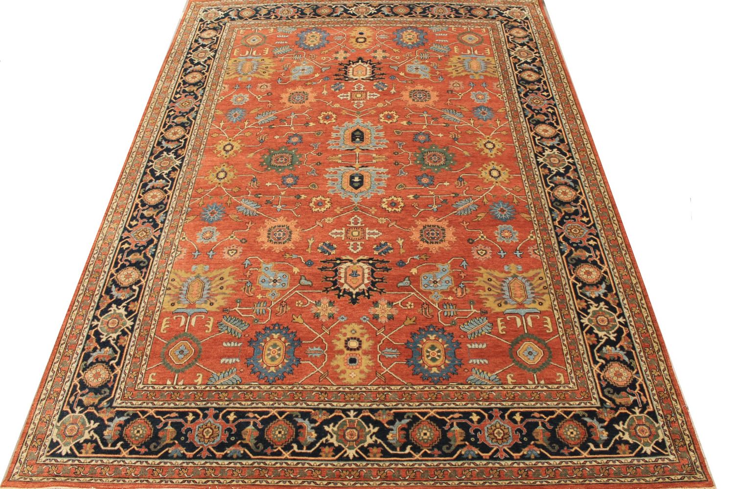 5x7/8 Traditional Hand Knotted Wool Area Rug - MR029117