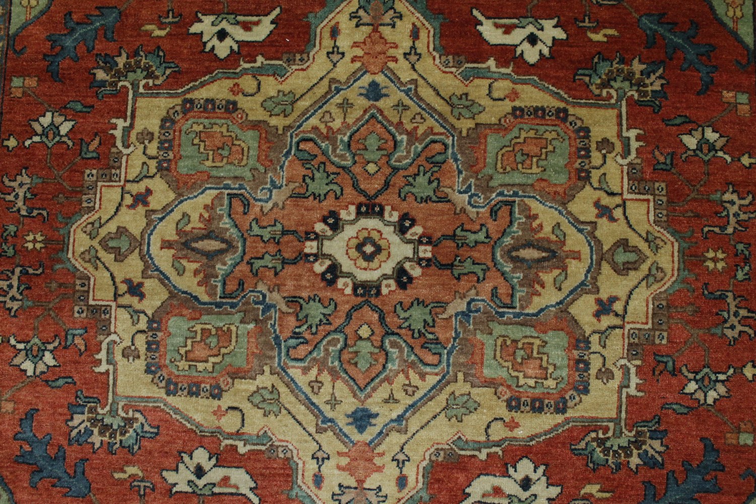 6x9 Heriz/Serapi Hand Knotted Wool Area Rug - MR029120