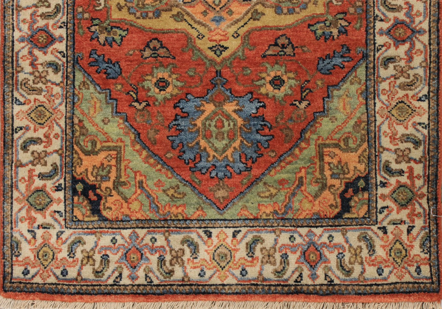 8 ft. Runner Heriz/Serapi Hand Knotted Wool Area Rug - MR029136