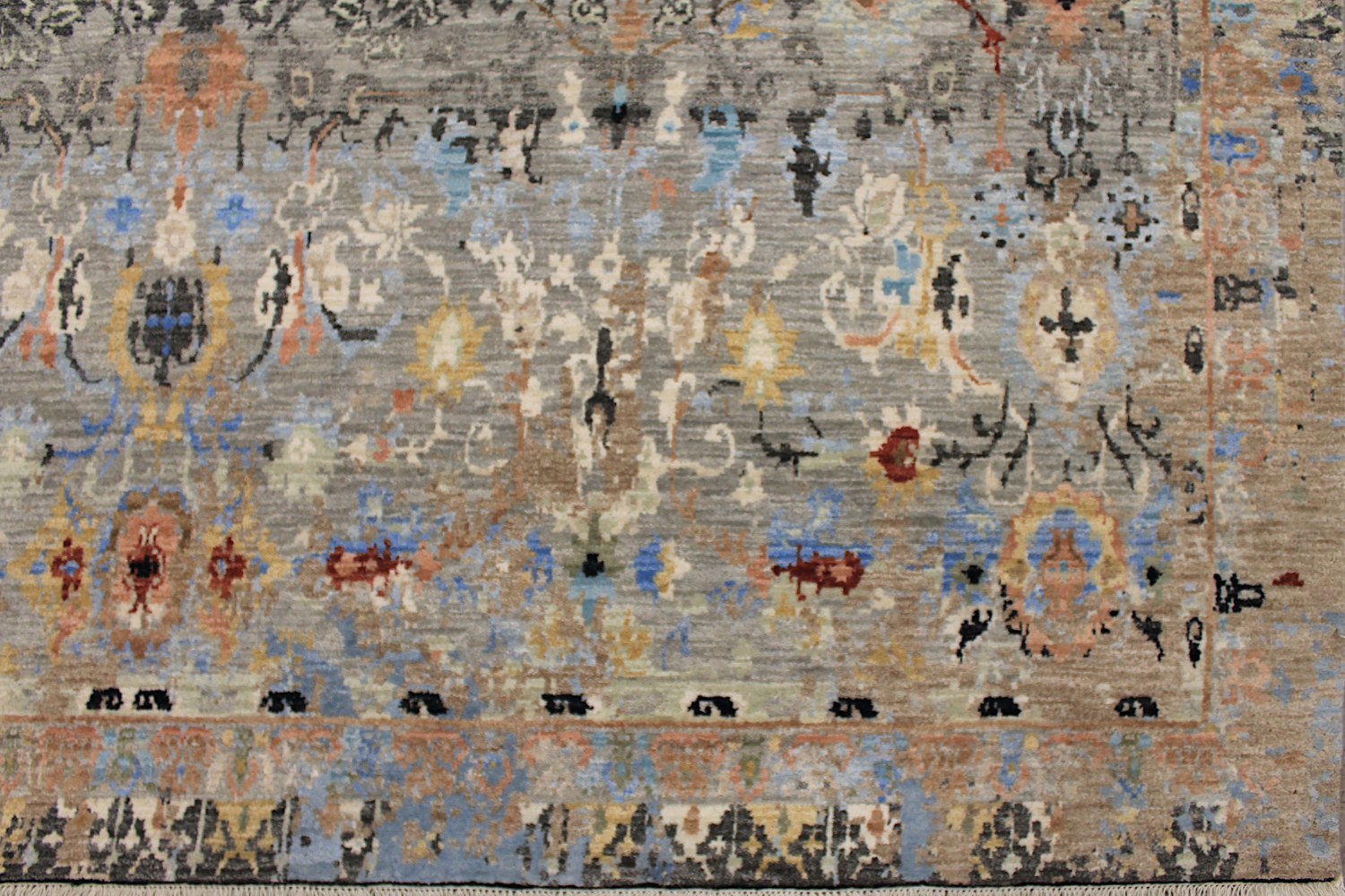 8x10 Modern Hand Knotted Wool Area Rug - MR029144