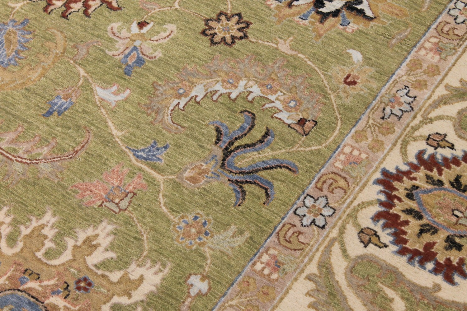 9x12 Traditional Hand Knotted Wool Area Rug - MR029156