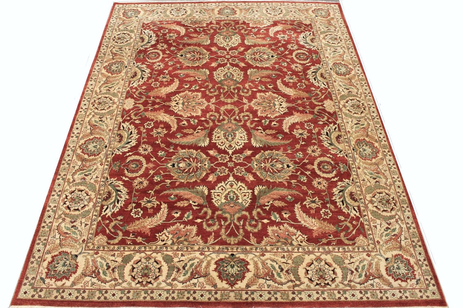 9x12 Traditional Hand Knotted Wool Area Rug - MR029178