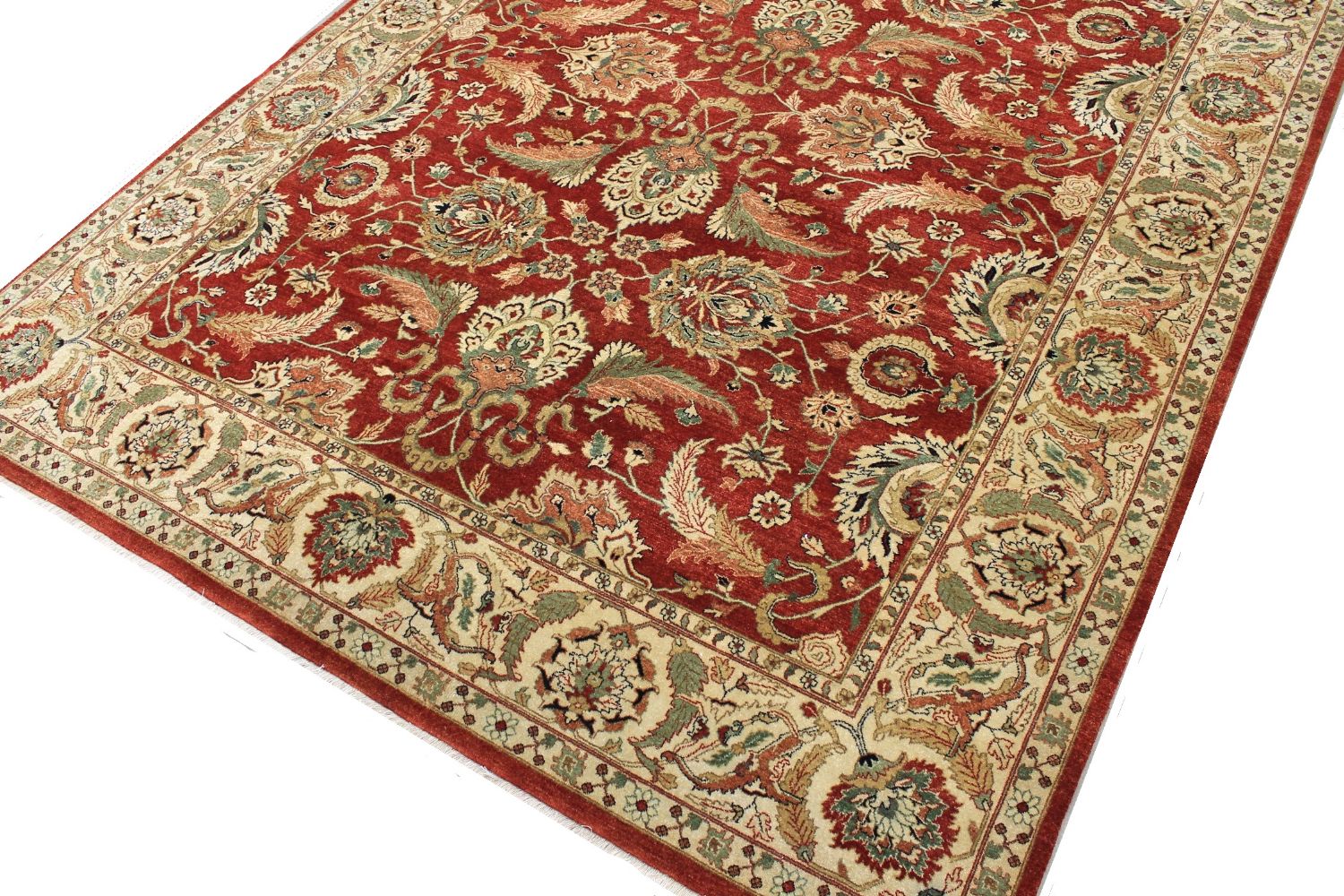 9x12 Traditional Hand Knotted Wool Area Rug - MR029178