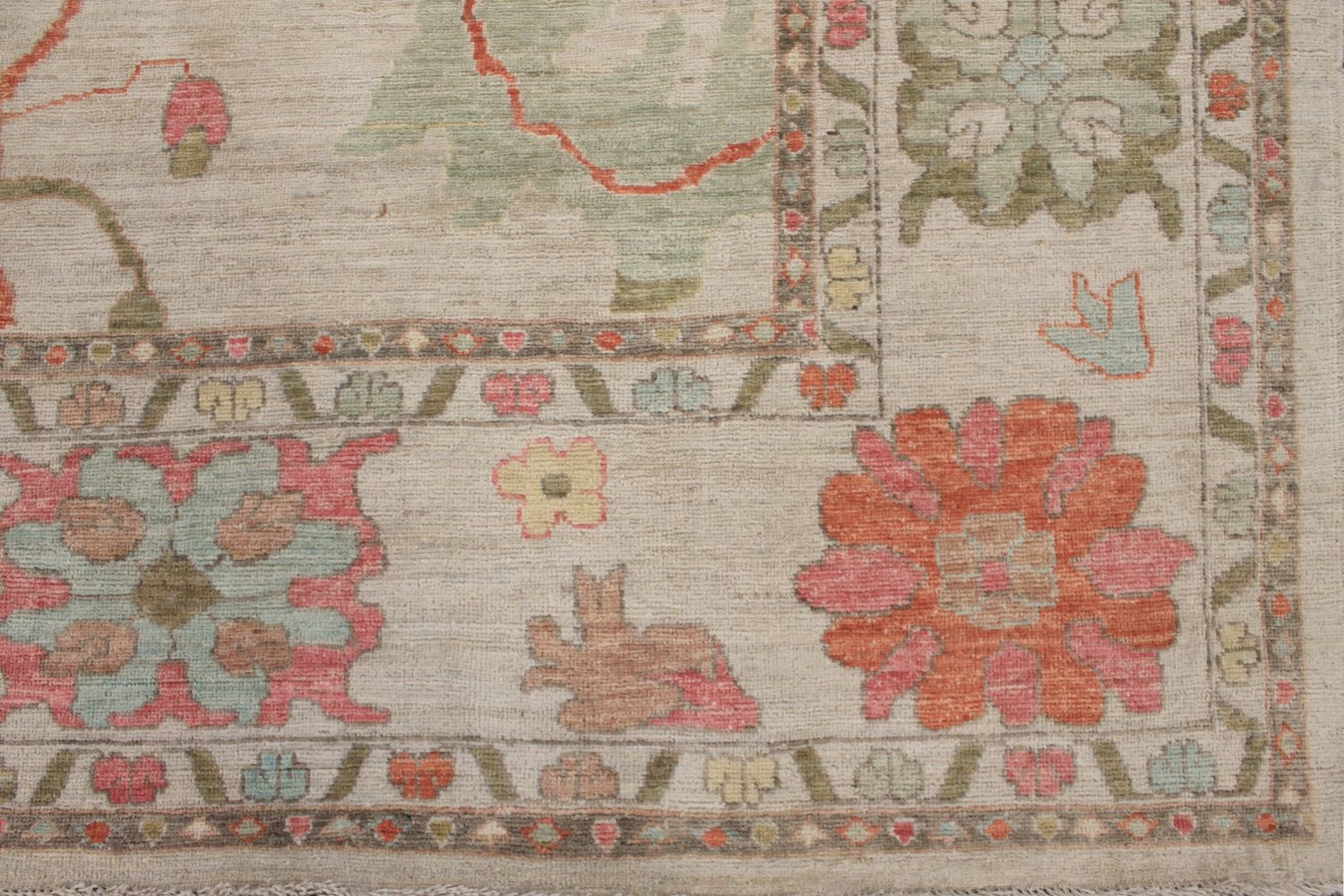 OVERSIZE Oushak Hand Knotted Wool Area Rug - MR029236